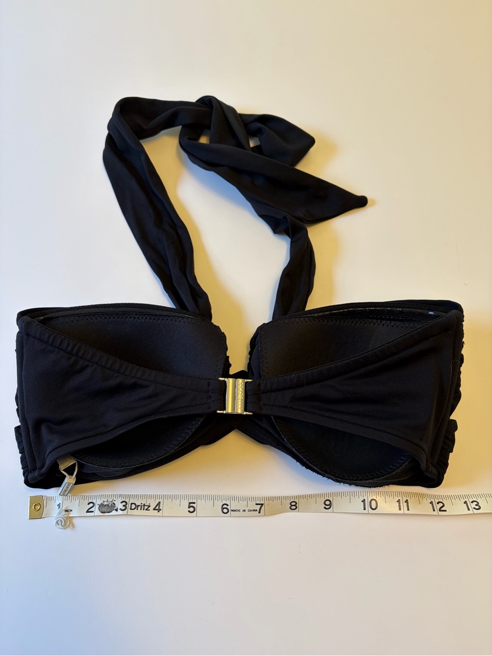 Seafolly Collective Halter Bandeau Bikini Top 10 NWT - Picture 5 of 7